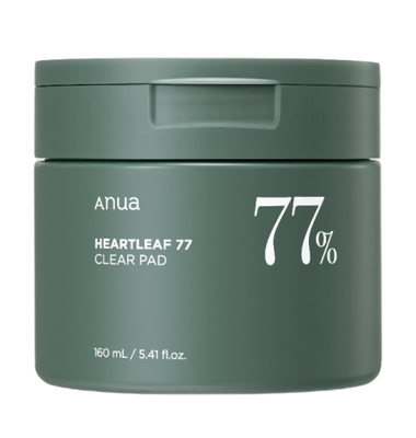 Мягкие отшелушивающие тонер-пэды для лица Heartleaf 77%