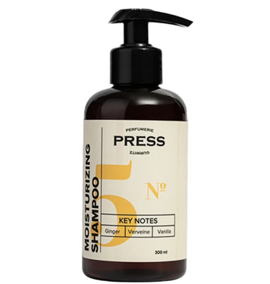 Увлажняющий шампунь № 5 Ginger, Vanilla, Verviene