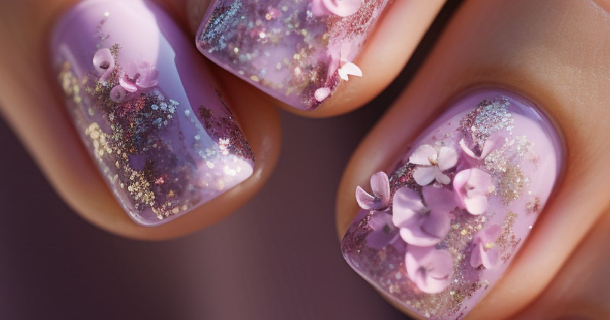 Сахарная слива — маникюр на случай, если вы не успеете записаться на ...