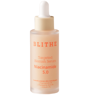 Сыворотка с 5% ниацинамида от постакне Blithe Targeted Blemish Serum Niacinamide 5.0