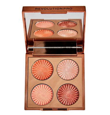 Палетка теней для век Goddess Glow Eye Quad