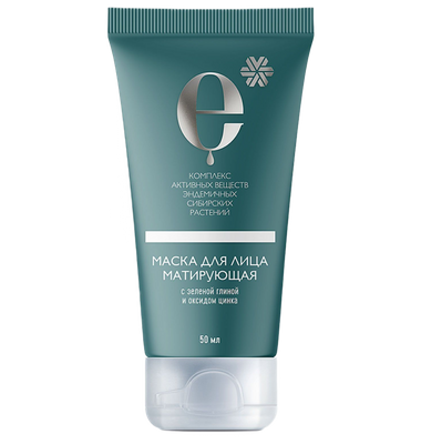 Матирующая маска для лица
