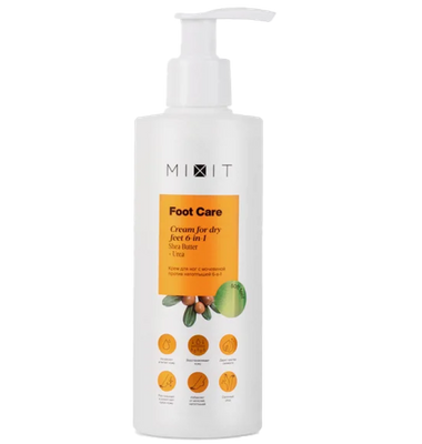 Крем для ног 6в1 Foot Care Mixit 2 отзыва | Flacon