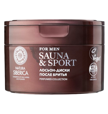 Лосьон-диски после бритья Sauna & Sport for Men