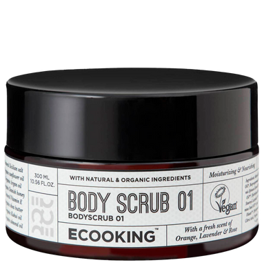 Скраб для тела с ароматом апельсина, лаванды и розы Body Scrub 01