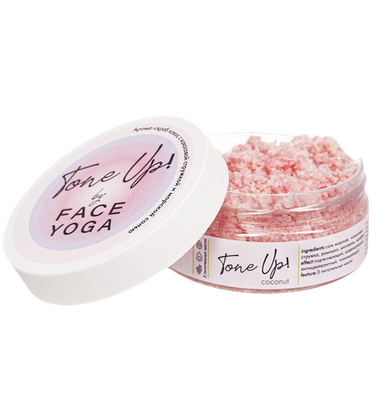 Арома-скраб c кокосом и морской солью Tone Up