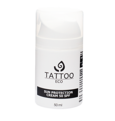 Солнцезащитный крем 50 SPF Tattoo Eco