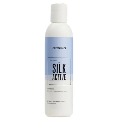 Шампунь для сухих и поврежденных волос SILK ACTIVE