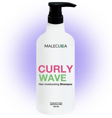 Увлажняющий шампунь для кудрявых волос Curly Wave