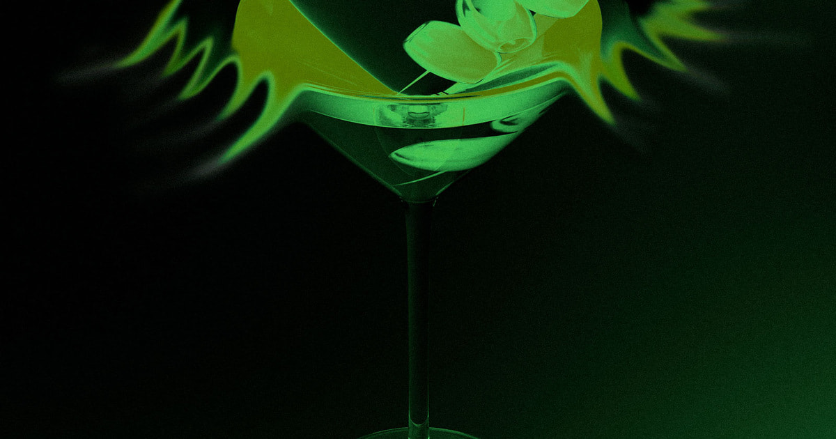 Мартини с оливкой — нужны 3 оттенка зеленых теней. И все получится | Flacon