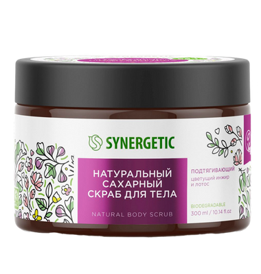 Сахарный скраб для тела «Цветущий инжир и лотос»