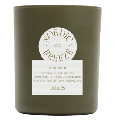 Маленькая свеча в стекле Nordic Breeze