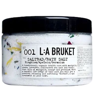 Соль для ванн Календула, Апельсин, Герань