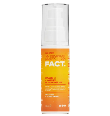 Омолаживающий лифтинг-крем для лица Vitamin C + Complex of peptides 4%