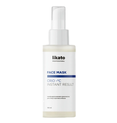 Лимфодренажная крио маска для лица