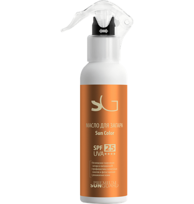 Масло для загара Sun Color SPF-25 UVA****