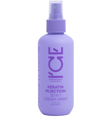 Кератиновый крем-спрей для повреждённых волос 20 в 1