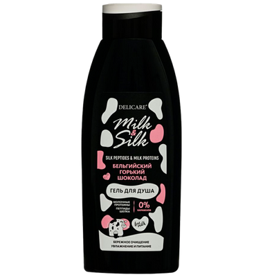 Гель для душа Milk & Silk «Бельгийский горький шоколад»