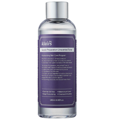 Смягчающий тонер для лица Supple Preparation Unscented Toner