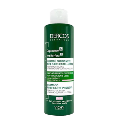 Шампунь-пилинг против перхоти Dercos K