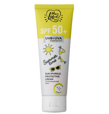 Солнцезащитный крем с мерцающим эффектом SPF 50+ Summer Time