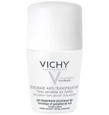 Шариковый антиперспирант для чувствительной кожи 48h